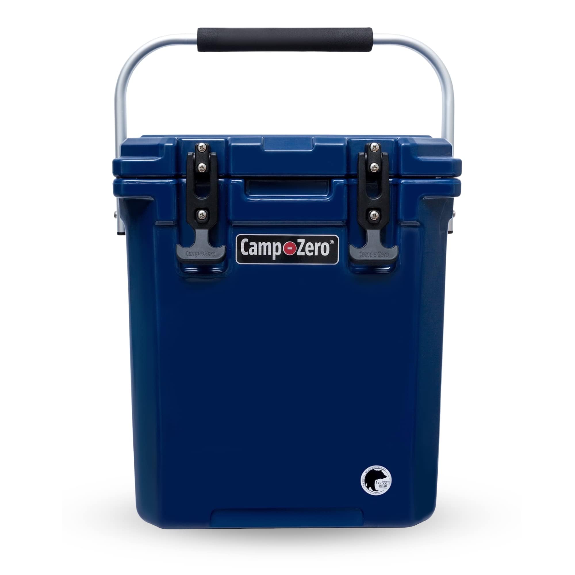 CAMP-ZERO 16L Tall Cooler/Ice Chest with 2 Molded-in Cup Holders